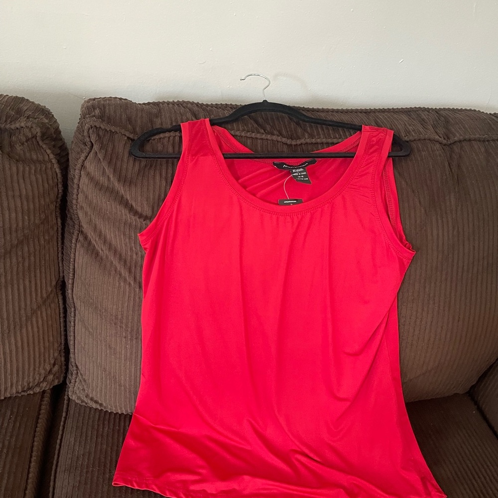 Ashley Stewart Red Camisole